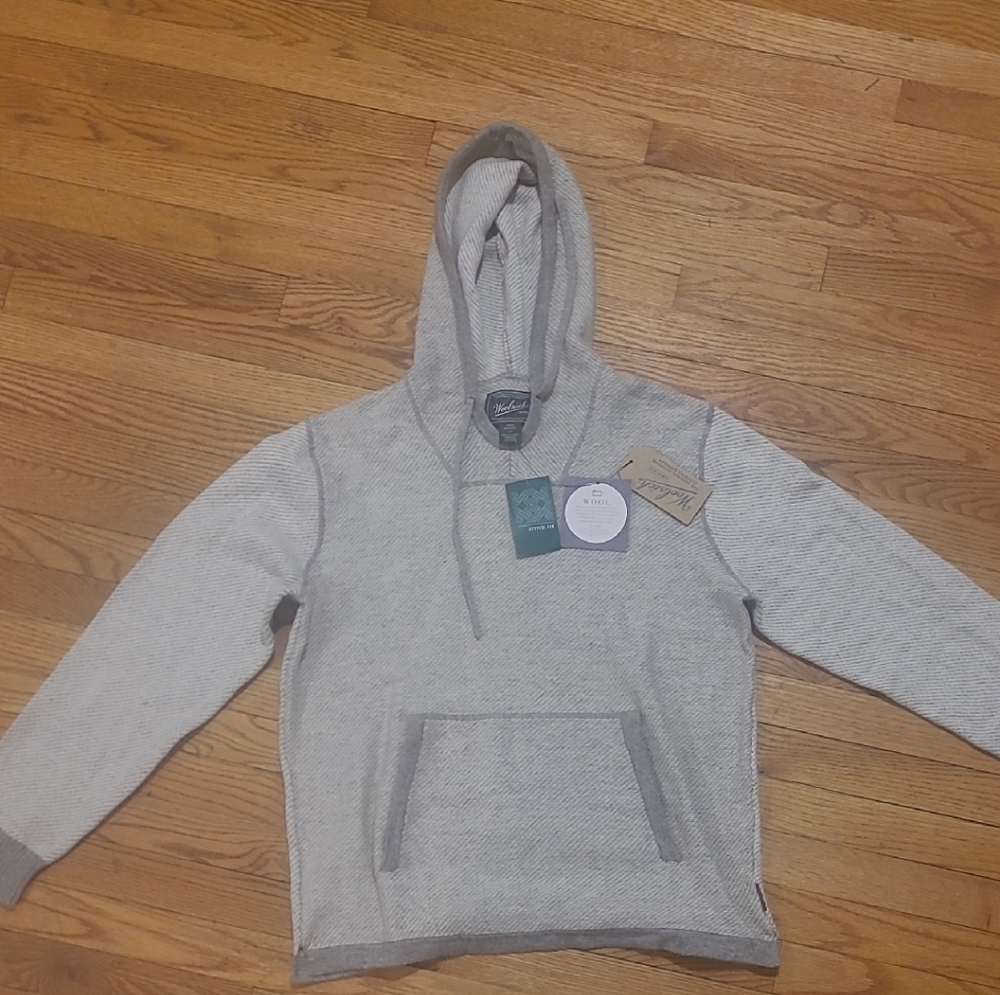 Woolrich Light Gray Hoodie